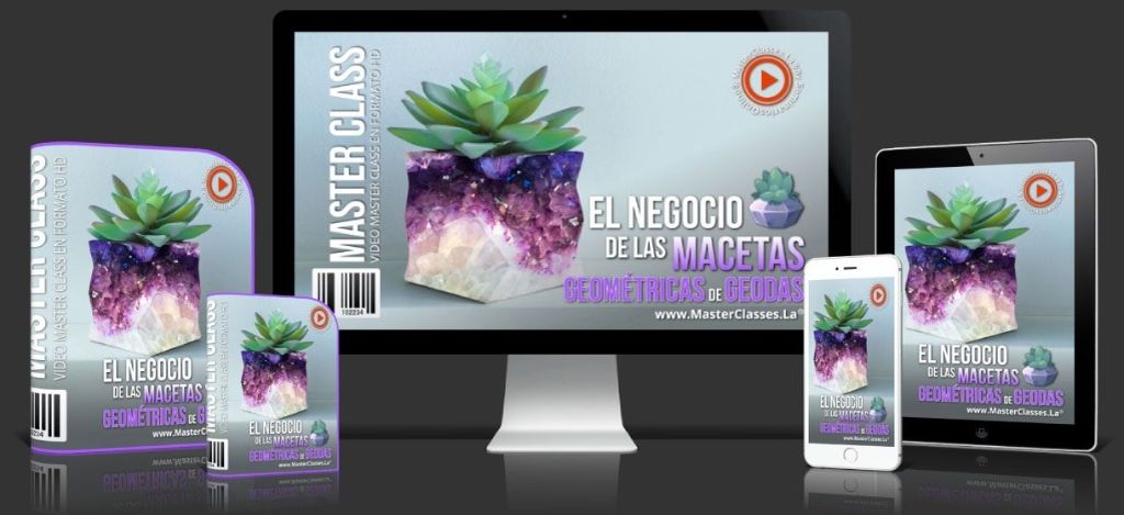 Cover Negocio Macetas Geométricas de Geodas