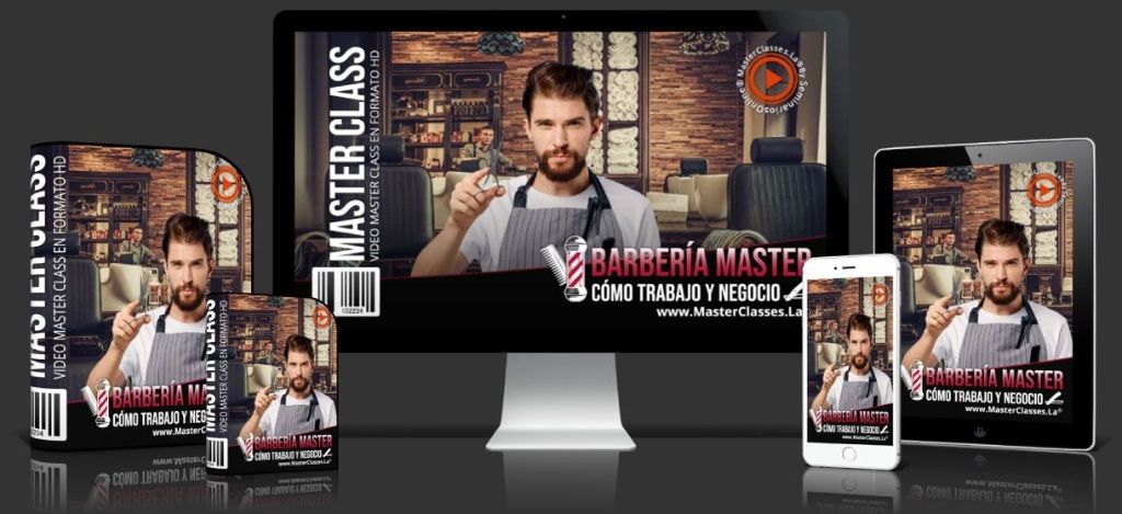 Cover Barberia Master Como Trabajo y Negocio