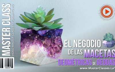 Ideas de Negocios Rentables para Emprender Hoy 19 El Negocio de Macetas Geométricas de Geodas