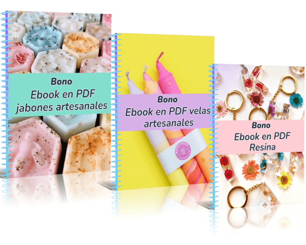 Ebooks jabones artesanales resinas como idea de negocio